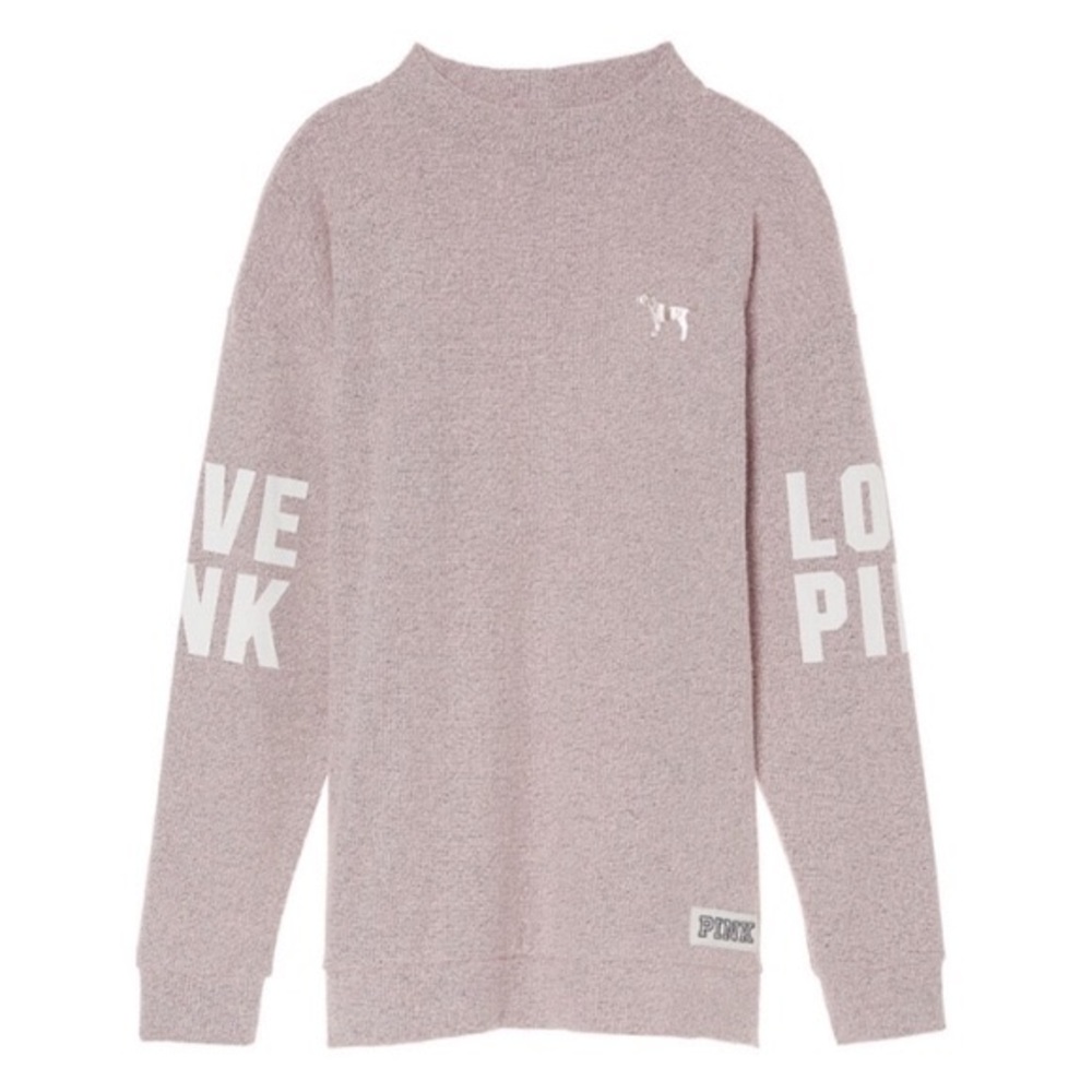 VS PINK stadium mock pullover